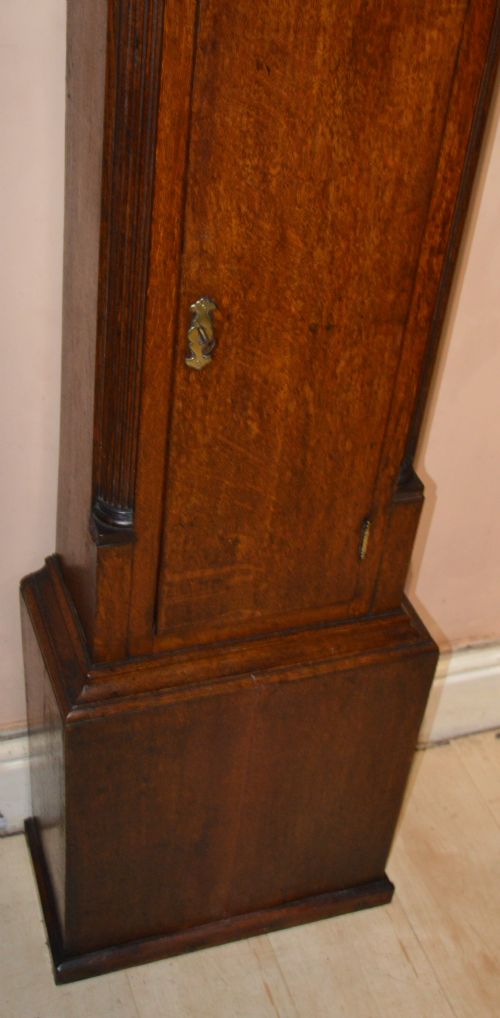 fig 1. Ninian Davidson of Dunse Scottish Georgian Longcase Clock
