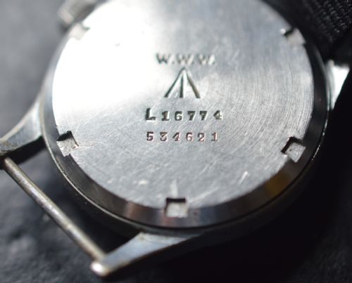 fig 1. Record 'Dirty Dozen' British Military Issue WW2 Wristwatch