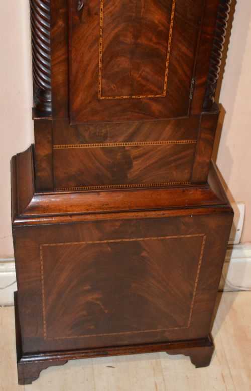 fig 1. Rickards Wotton Under Edge Moon Phase Longcase Grandfather Clock