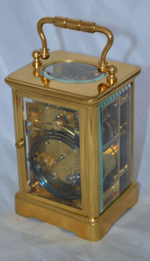 fig 1. Striking Carriage Clock, John Walker London