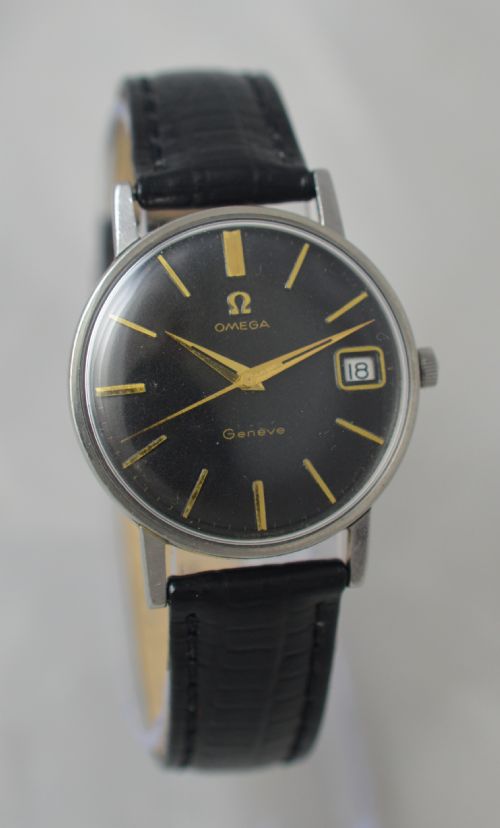 fig 1. 1966 Omega Geneve Automatic Wristwatch