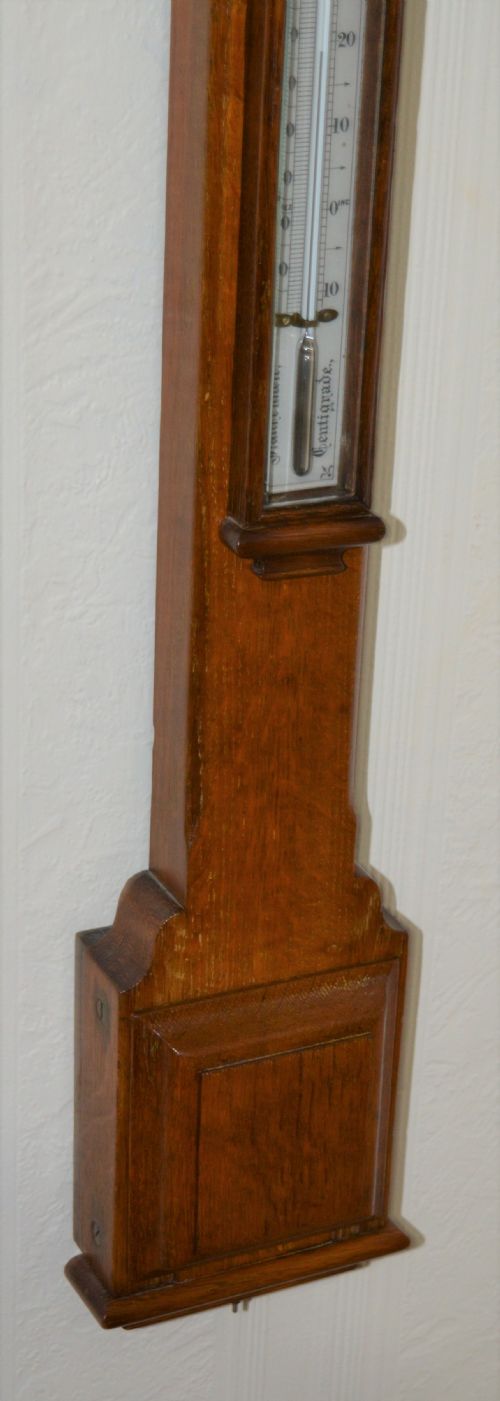 fig 1. Victorian Sea Coast Stick Barometer Wright & Co Westminster