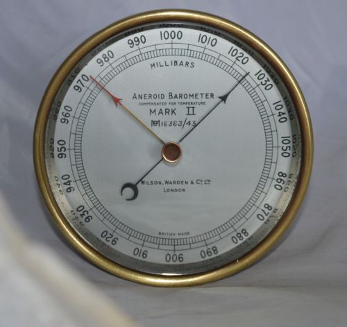 Wilson, Warden & Co Ltd Aneroid Barometer