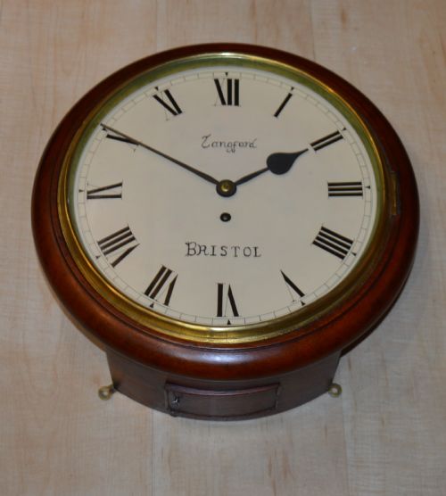 Langford Bristol Fusee Dial Wall Clock