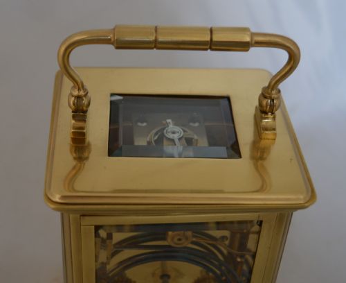fig 1. Striking French Carriage Clock