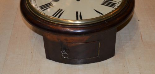 fig 1. Schwerer & Hoffmeyer London Fusee Dial Wall Clock