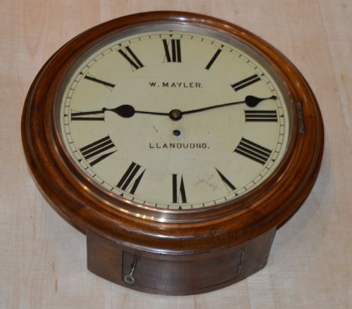 William Mayler Llandudno Fusee Dial Wall Clock