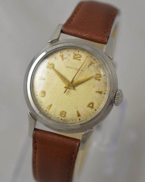 1951 LONGINES STAINLESS STEEL WRISTWATCH - ADDITIONAL PHOTO 1