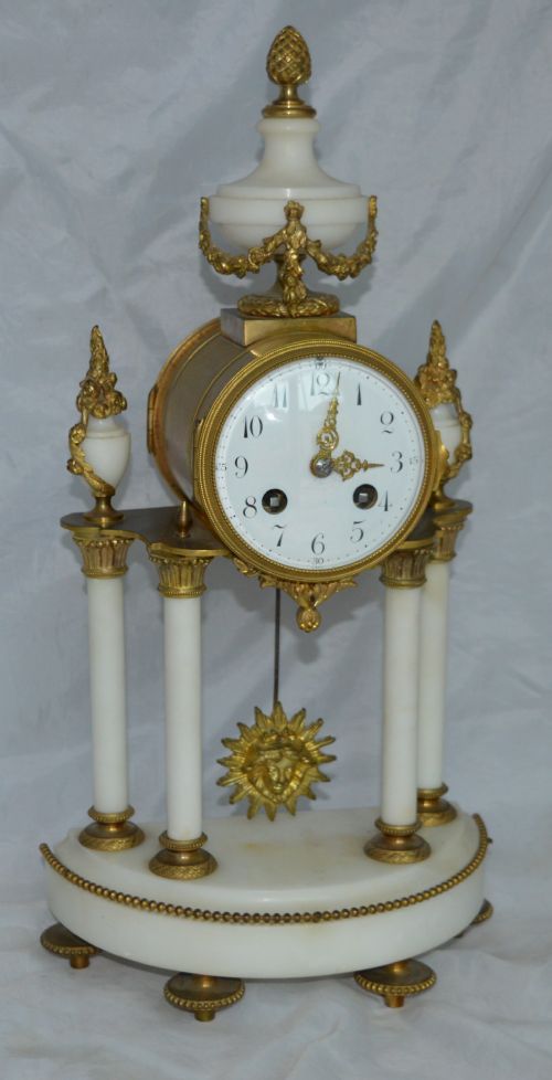 fig 1. French Candelabra Clock Set