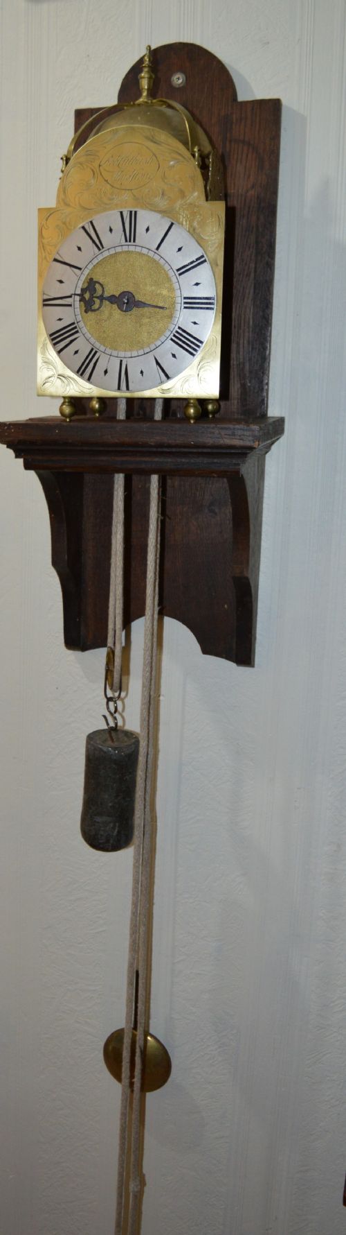 Robert Cutbush of Maidstone English Lantern Clock C.1750