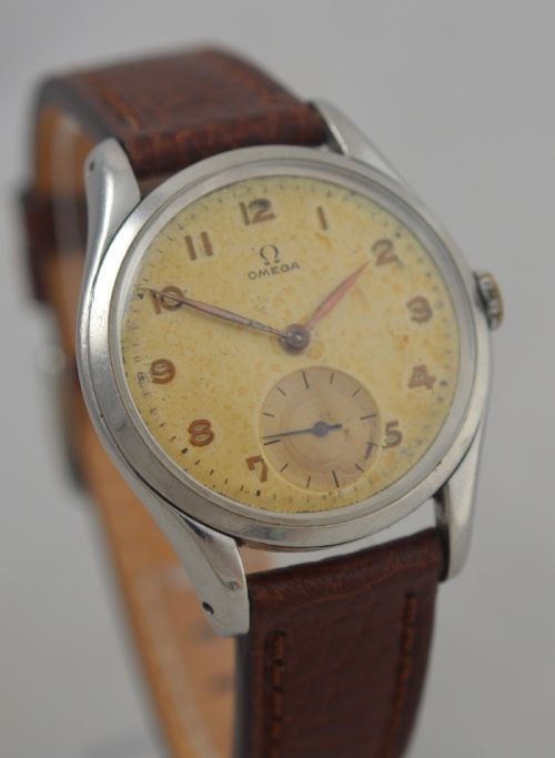 fig 1. 1947 Omega 30T2PC Gents Wristwatch