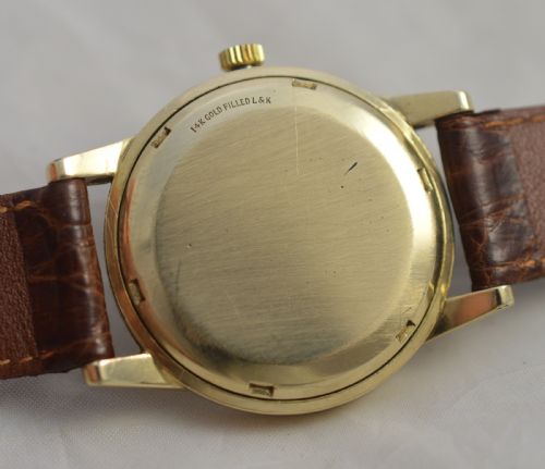 fig 1. 1954 Omega Seamaster Automatic Wristwatch