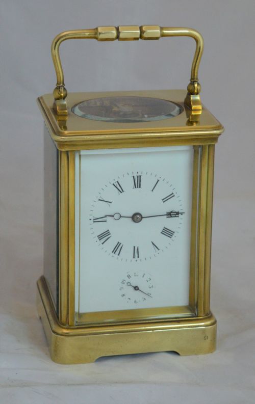 Striking and Alarm Carriage Clock