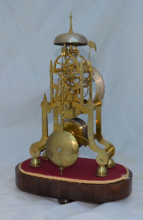 fig 1. Hammond of Manchester Skeleton Clock