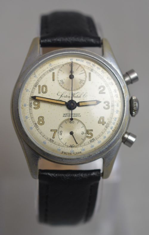 1950s Lorton Watch Co Chronograph