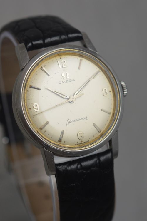 fig 1. 1959 Omega Seamaster Wristwatch