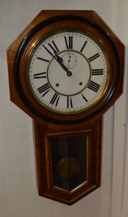 Ansonia Drop Dial Wall Clock