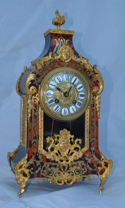 French Boulle Mantel Clock