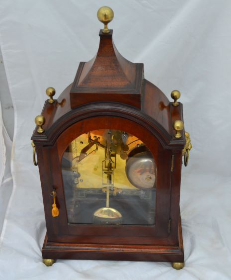 fig 1. Jump 24v Marsham Street London 8 Bells Georgian Bracket Clock