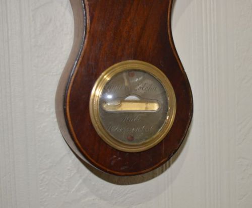 fig 1. Luppi & Solcha of Hull Wheel Mercury Barometer