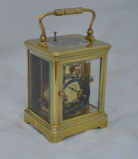 fig 1. Edwardian Striking & Repeating Carriage Clock