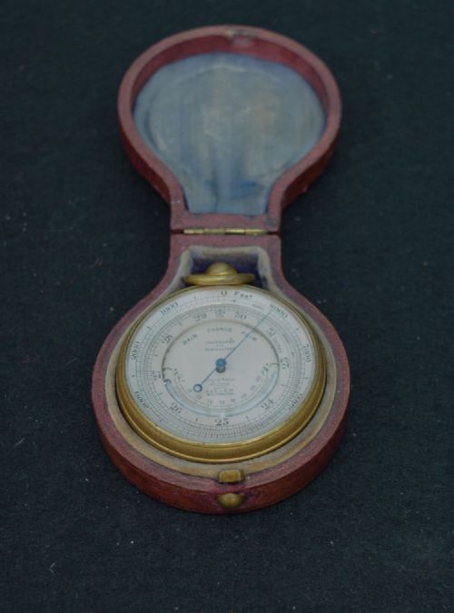 Short & Mason of London Pocket Travelling Barometer