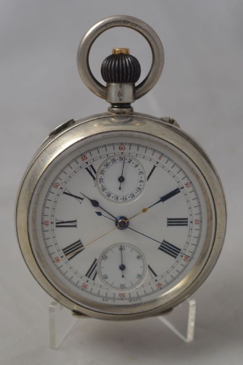 Rattrapante, Split Second Chronograph Pocket Watch