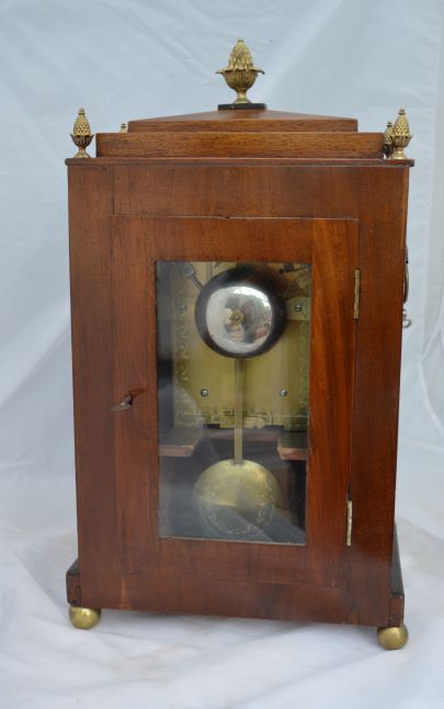 fig 1. Ellicott of London Bracket/Table Clock