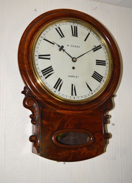 Wlliam Coady Hanley Drop Dial Wall Clock