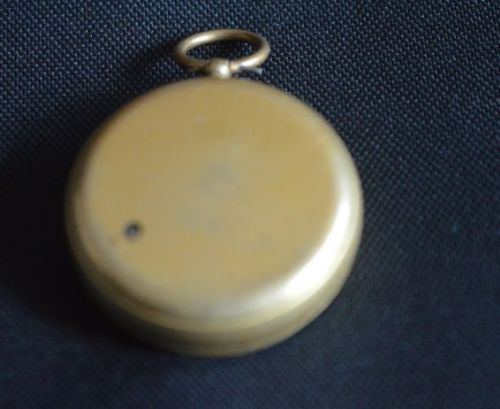 fig 1. Small Gilt Pocket Barometer