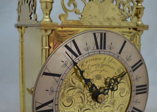fig 1. English Quarter Striking Lantern Clock