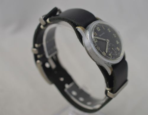 fig 1. Helevitia German Military Issue WW2 Wristwatch