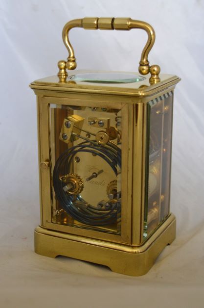 fig 1. Richard & Co Striking Carriage Clock