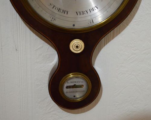 fig 1. A Bonetti, Scarborough Mercury Barometer