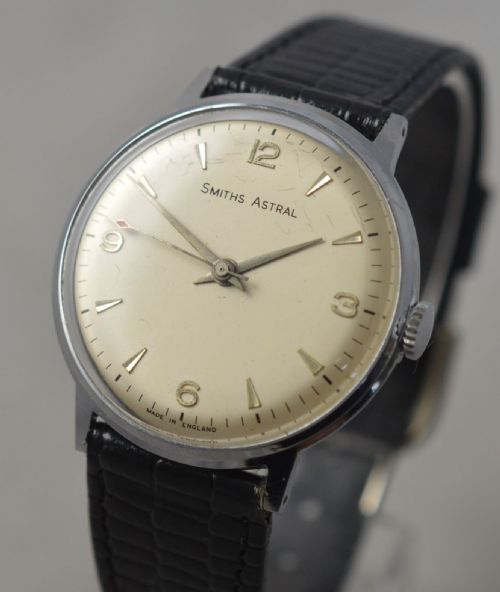 fig 1. 1960s Smiths Astral Wristwatch