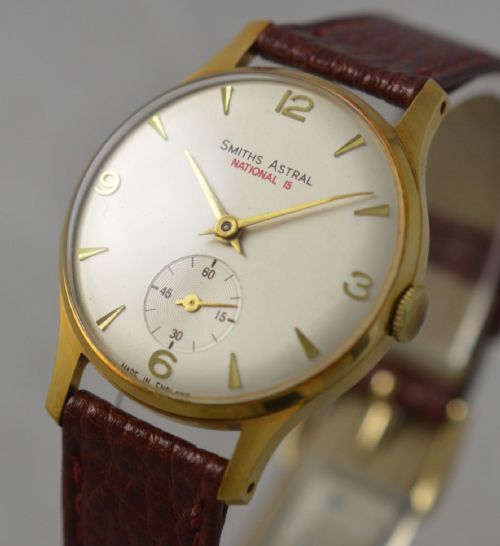 fig 1. 1960s Smiths National 15 Wristwatch