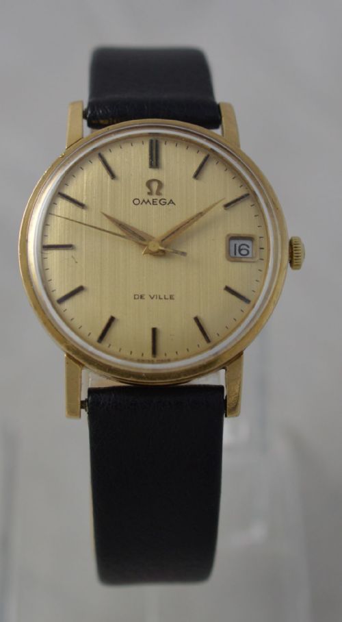 1968 Omega De Ville 9k Gold Wristwatch