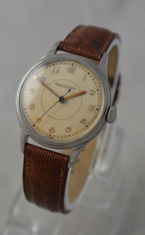 fig 1. 1940s Jaeger Le-Coultre Wristwatch