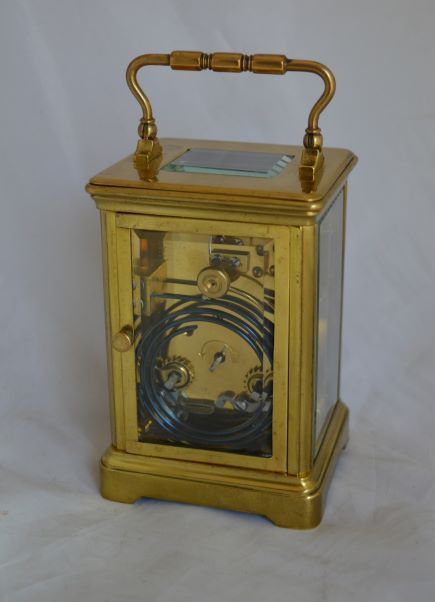 fig 1. Botley & Lewis Striking Carriage Clock