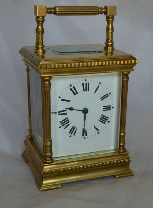 An Edwardian Striking Carriage Clock