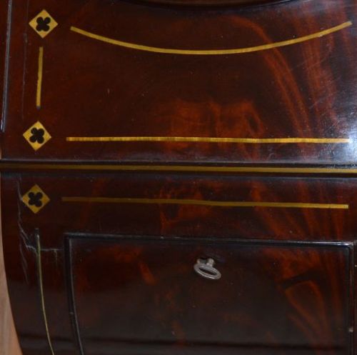 fig 1. Charles Shapland, London Georgian Drop Dial Wall Clock