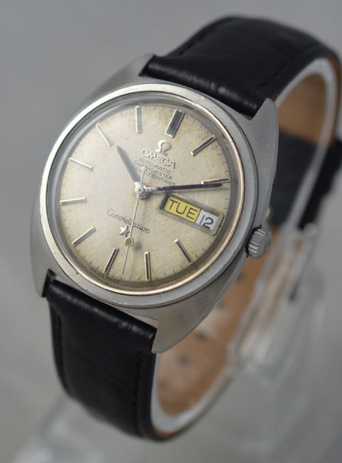 fig 1. 1969 Omega Constellation Automatic Wristwatch