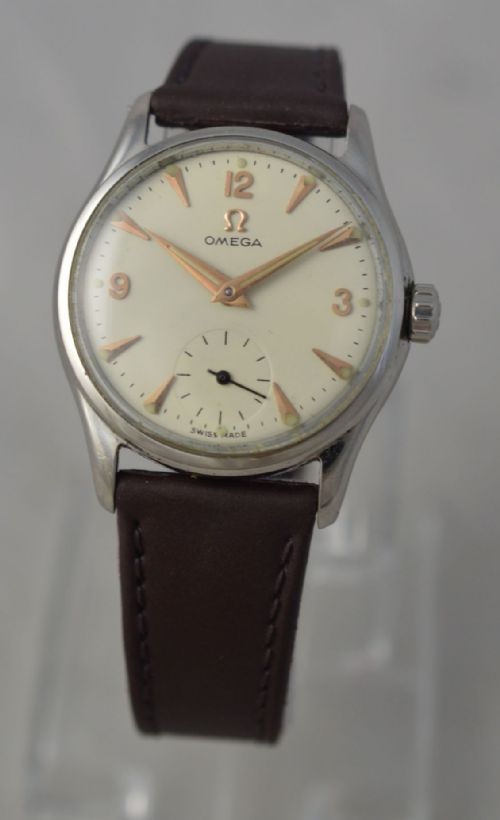 1952 Omega Steel Wristwatch