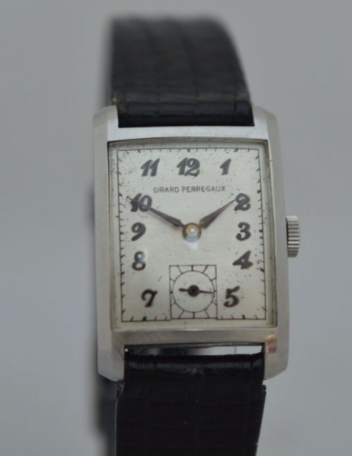 An Art Deco Girard Perregaux Wristwatch