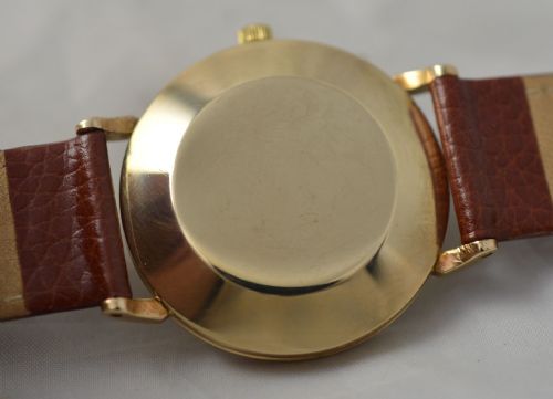 fig 1. 1956 Omega Automatic 9K Wristwatch