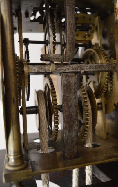 fig 2. Richard Rayment Bury St. Edmonds Lantern Clock Circa 1720.