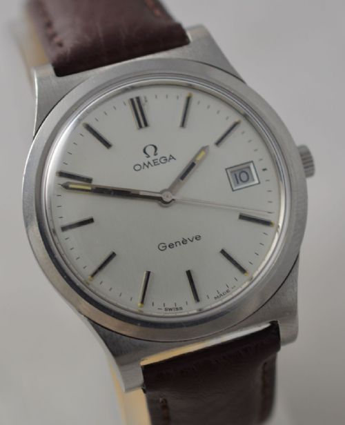 fig 1. 1972 Omega Geneve Wristwatch