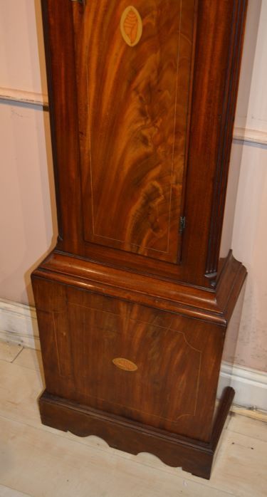 fig 1. Fulford Plymouth Georgian Moon Phases Longcase Grandfather Clock