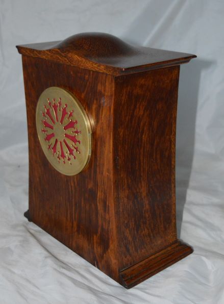 fig 1. Arts & Crafts Mantel Clock