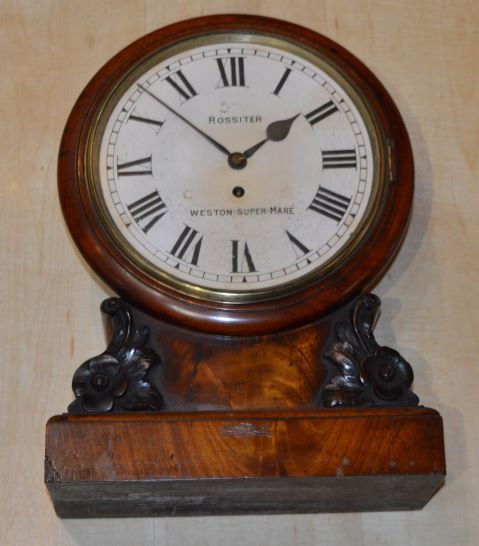 Rossiter Weston-super-mare Fusee Wall/bracket Clock
